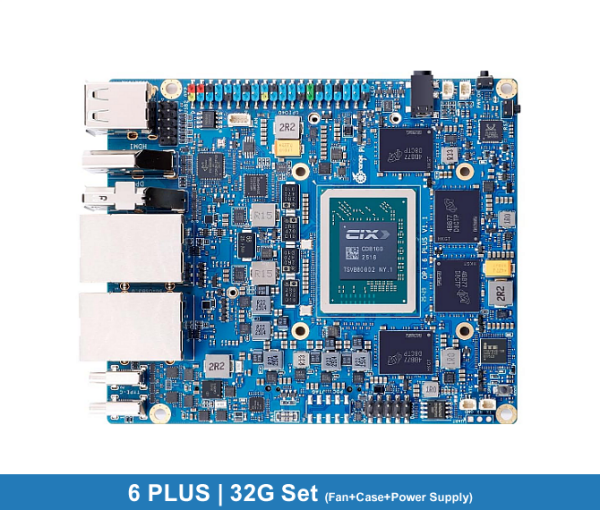 Orange Pi 6 PLUS | 32G Set (Fan+Case+Power Supply)