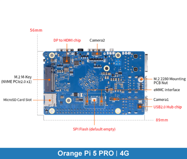 Orange Pi 5 PRO | 4GB