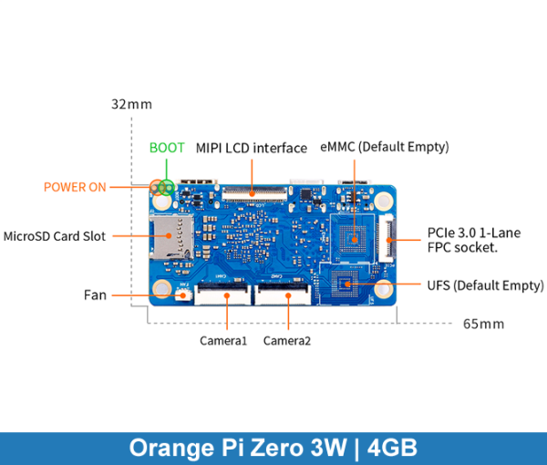 Orange Pi Zero 3W | 4GB