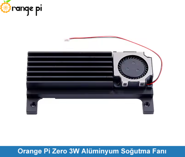 Orange Pi Zero 3W Alüminyum Fanlı Soğutucu