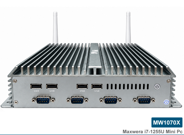 MW1070X_END. Intel Core i7-1255U 16GB 256GB m.2 NVMe SSD WI-FI Freedos Mini PC