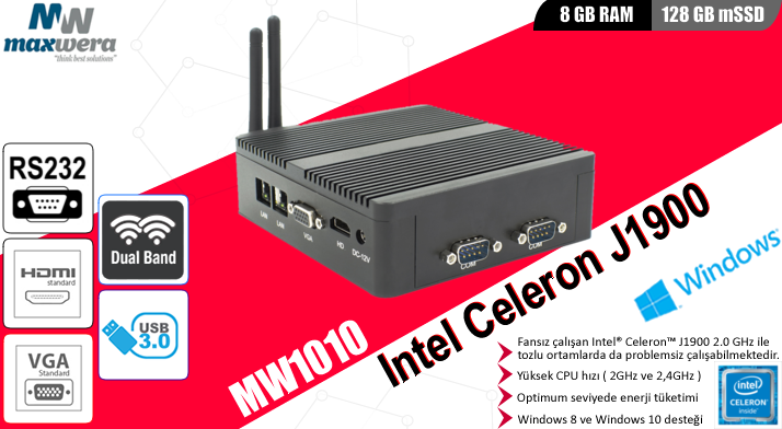 Maxwera MW1010 Mini Pc